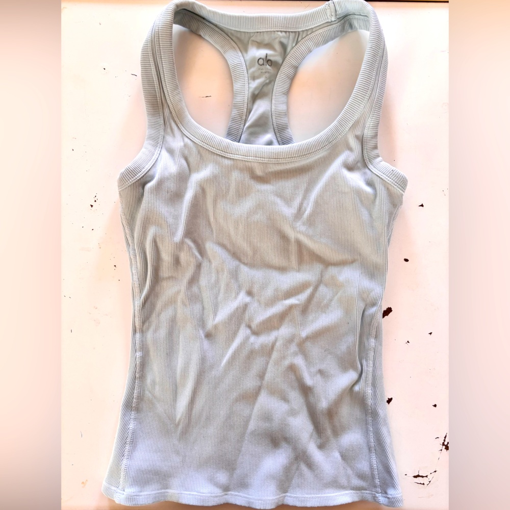 Alo ribbed tank - size small